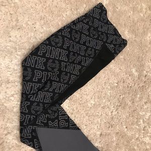 VS Pink Reversible Leggings Small